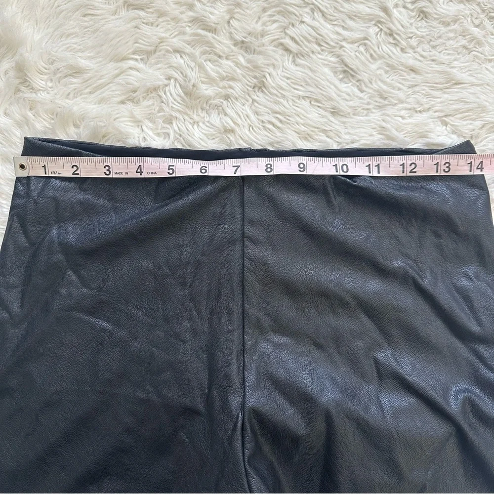 Commando Leggings Perfect Control Faux Leather Smoothing Black XL NWT New - Picture 10 of 12